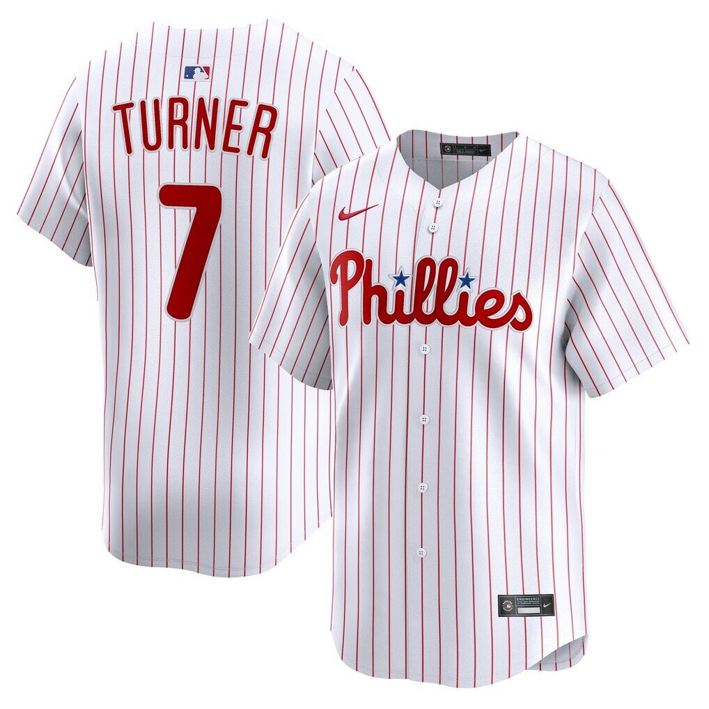 Trea Turner Philadelphia Phillies Nike Home Limited Player Jersey