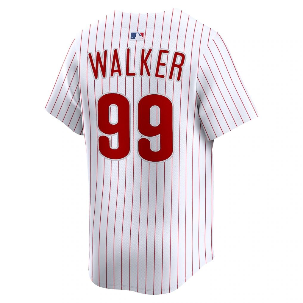 Taijuan Walker Philadelphia Phillies Nike Home Limited Player Jersey