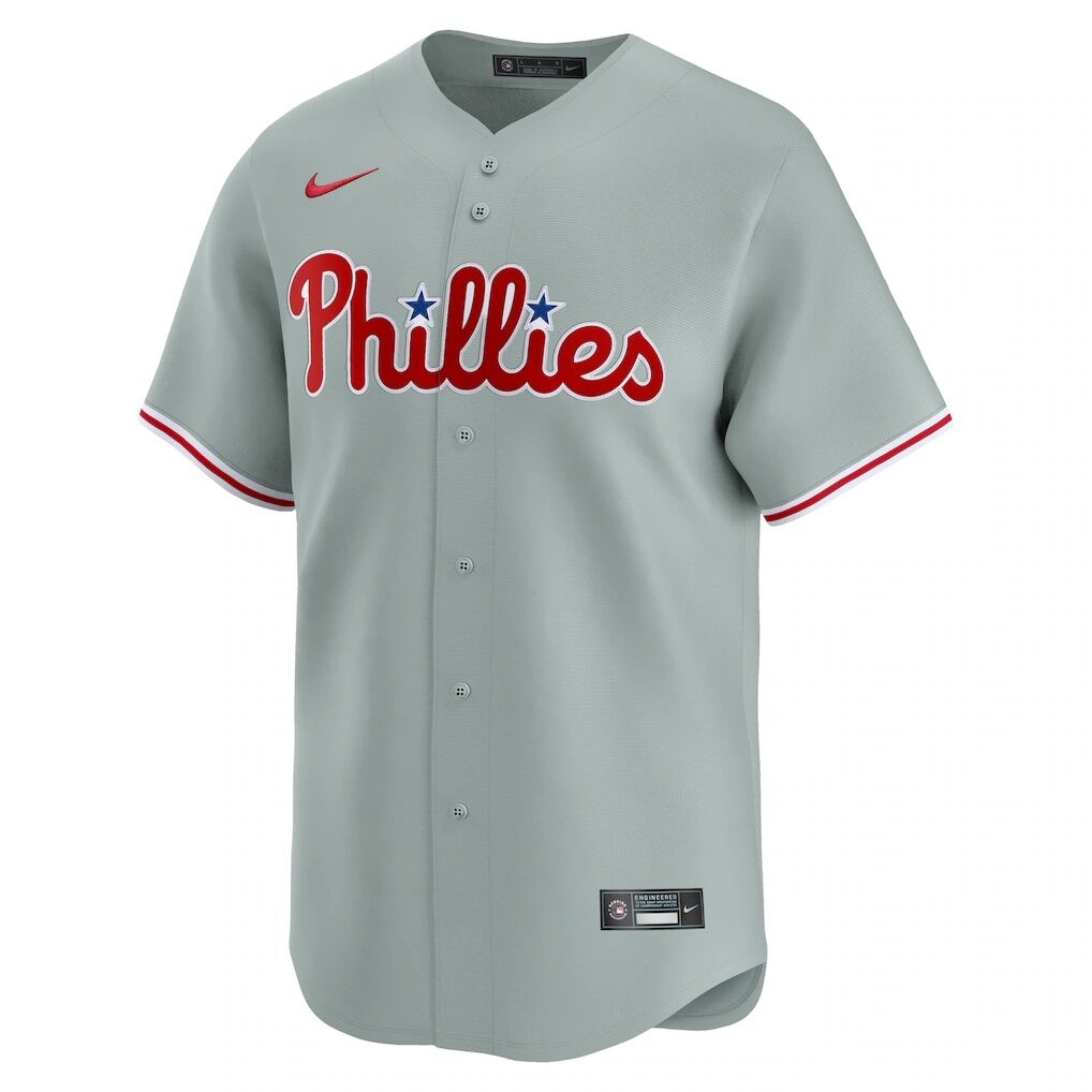 Bryce Harper Philadelphia Phillies Nike Road Limited Player Jersey