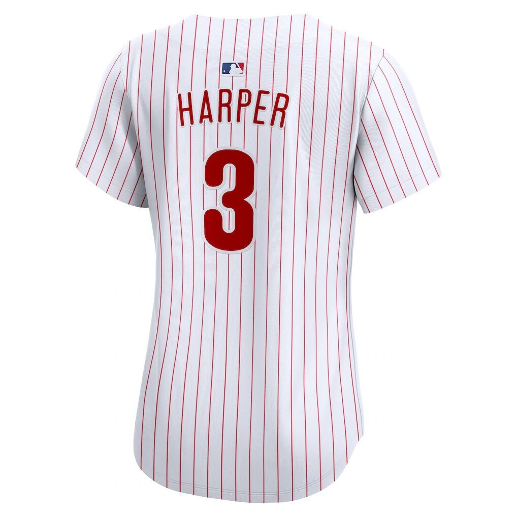 Bryce Harper Philadelphia Phillies Nike Women's Home Limited Player Jersey