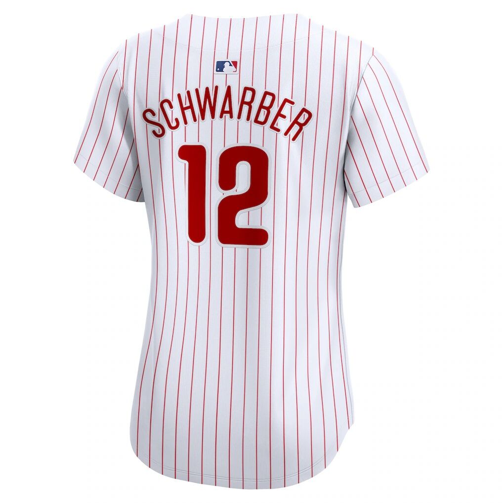 Kyle Schwarber Philadelphia Phillies Nike Women's Home Limited Player Jersey