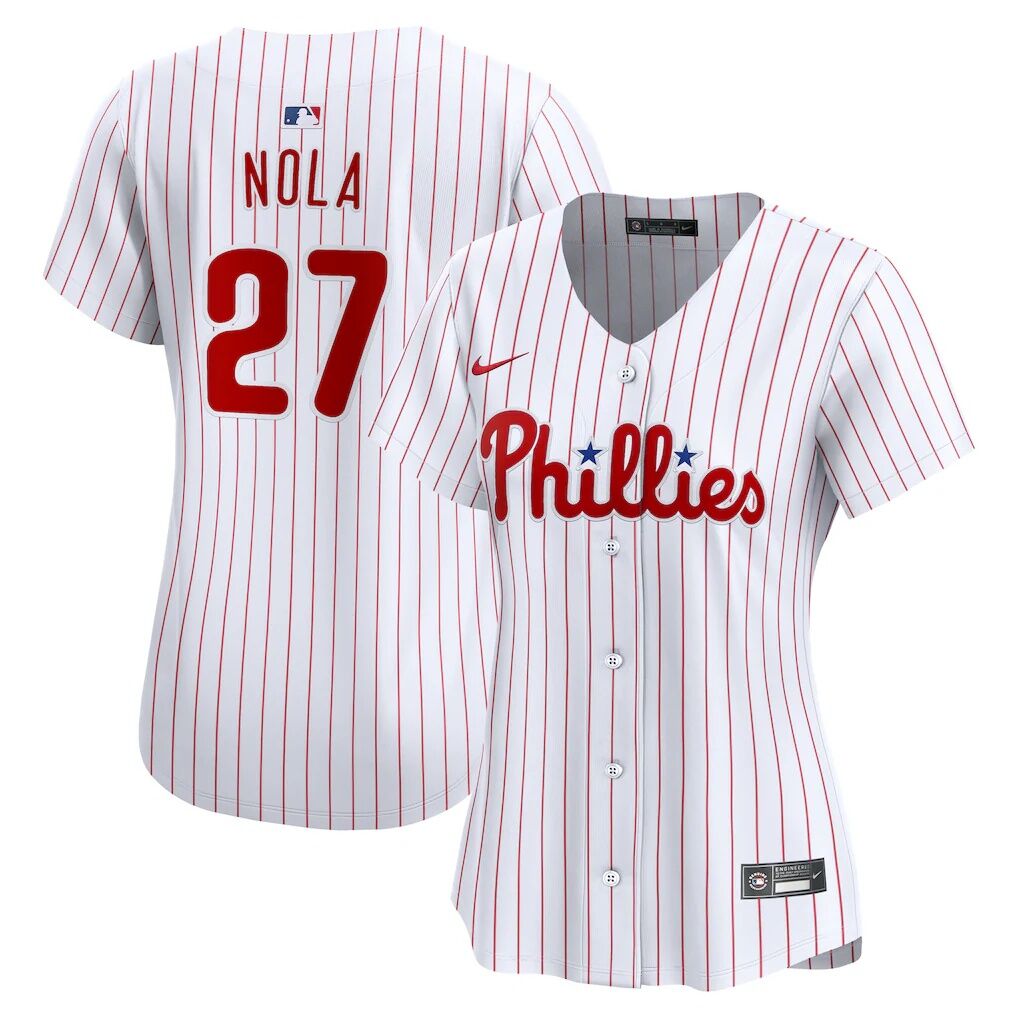 Aaron Nola Philadelphia Phillies Nike Women's Home Limited Player Jersey