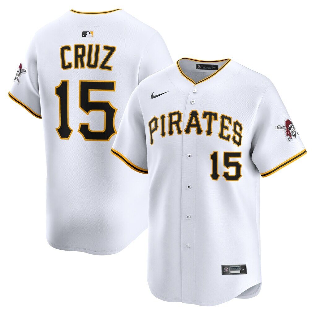 Oneil Cruz Pittsburgh Pirates Nike Home Limited Player Jersey