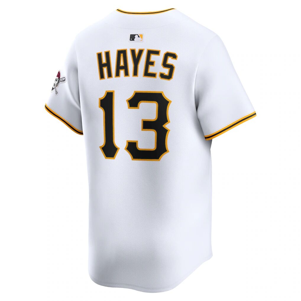 Ke'Bryan Hayes Pittsburgh Pirates Nike Home Limited Player Jersey