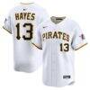 Ke'Bryan Hayes Pittsburgh Pirates Nike Home Limited Player Jersey - White - Front View