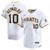 Bryan Reynolds Pittsburgh Pirates Nike Home Limited Player Jersey - White - Front View