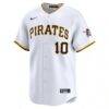 Bryan Reynolds Pittsburgh Pirates Nike Home Limited Player Jersey - White - Side View