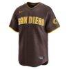 Jackson Merrill San Diego Padres Nike Home Limited Player Jersey - Brown - Side View