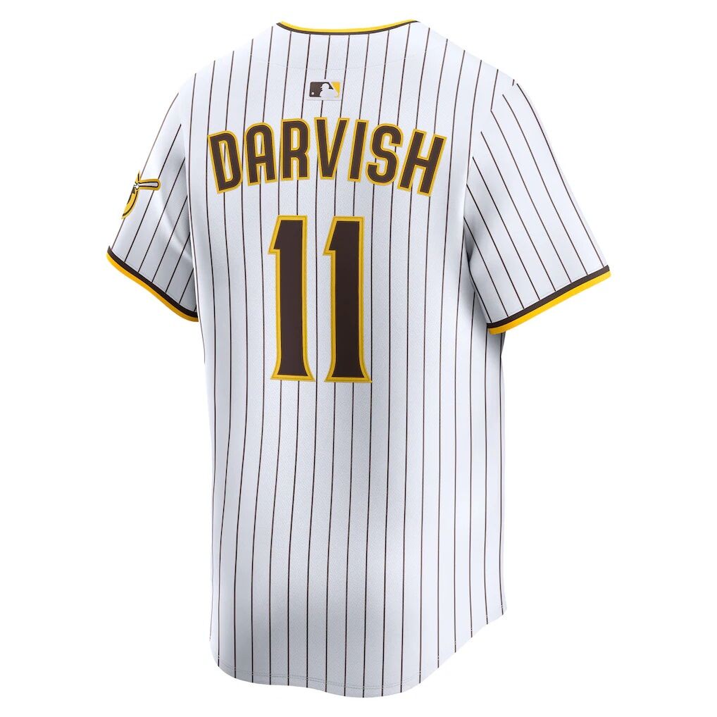 Yu Darvish San Diego Padres Nike Home Limited Player Jersey