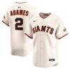 Willy Adames San Francisco Giants Nike Home Limited Player Jersey - Cream - Front View
