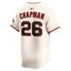 Matt Chapman San Francisco Giants Nike Home Limited Player Jersey - Cream - Detail View