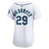 Cal Raleigh Seattle Mariners Nike Women's Home Limited Player Jersey - White - Alt2