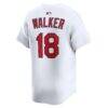 Jordan Walker St. Louis Cardinals Nike Home Limited Player Jersey - White - Detail View