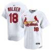 Jordan Walker St. Louis Cardinals Nike Home Limited Player Jersey - White - Front View