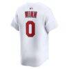Masyn Winn St. Louis Cardinals Nike Home Limited Jersey - White - Alt2