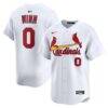 Masyn Winn St. Louis Cardinals Nike Home Limited Jersey - White - Front View