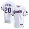 Ezequiel Duran Texas Rangers Nike Home Limited Player Jersey - White - Front View