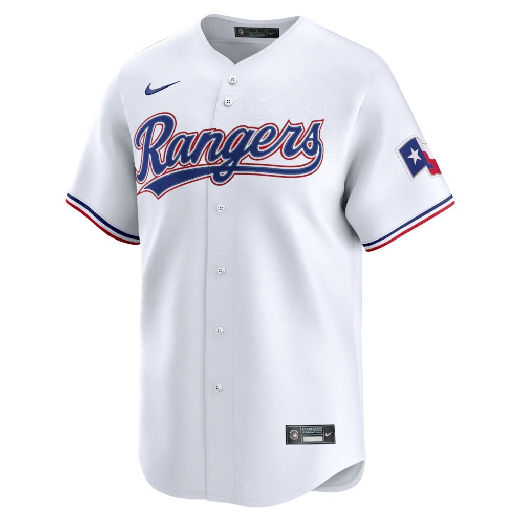 Jacob deGrom Texas Rangers Nike Home Limited Jersey