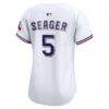 Corey Seager Texas Rangers Nike Women's Home Limited Player Jersey - White - Detail View