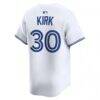 Alejandro Kirk Toronto Blue Jays Nike Home Limited Jersey - White - Detail View
