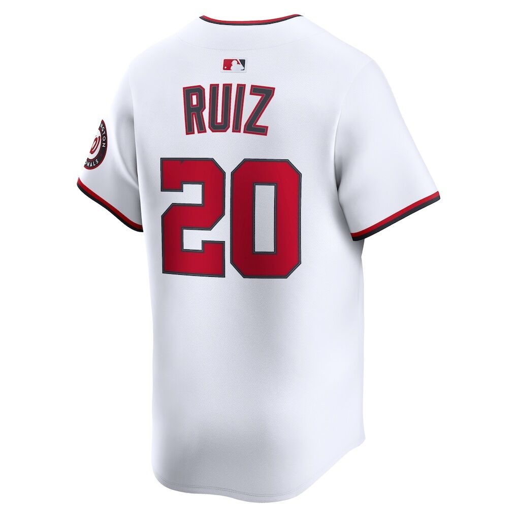 Keibert Ruiz Washington Nationals Nike Home Limited Player Jersey