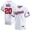 Keibert Ruiz Washington Nationals Nike Home Limited Player Jersey - White - Front View