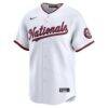 Keibert Ruiz Washington Nationals Nike Home Limited Player Jersey - White - Side View
