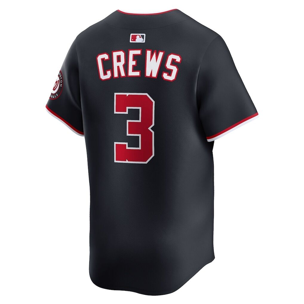 Dylan Crews Washington Nationals Nike Alternate Limited Jersey