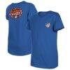 FC Cincinnati New Era Girls Youth Bubble Heart T-Shirt - Blue - Front View