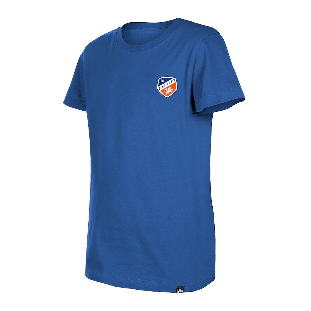 FC Cincinnati New Era Girls Youth Bubble Heart T-Shirt