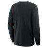 San Jose Sharks Fashion7 Goal Crease Legacy Long Sleeve T-Shirt - Black - Detail View