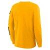 Nashville Predators Fashion7 Goal Crease Legacy Long Sleeve T-Shirt - Gold - Detail View