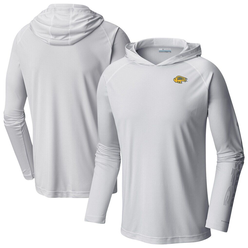 Buffalo Sabres Columbia Terminal Tackle Omni-Shade Raglan Pullover Hoodie