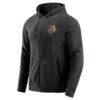 Cincinnati Bengals J. Palmer Players Lounge Tri-Blend Full-Zip Hoodie - - Side View