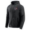 Houston Texans J. Palmer Players Lounge Tri-Blend Full-Zip Hoodie - - Side View