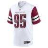 Jer'Zhan Newton Washington Commanders Nike Game Jersey - White - Side View