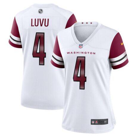 Frankie Luvu Washington Commanders Nike Women's Game Jersey - White - Front View