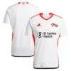 San Jose Earthquakes adidas 2025 The 50 Kit Replica Jersey - White - Front View