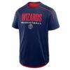 Washington Wizards Fashion7 Inbound Pass Play Practice T-Shirt - Navy - Alt1