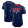 LA Clippers Fashion7 Inbound Pass Play Practice T-Shirt - Navy - Front View