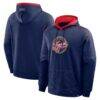 Indiana Fever Fashion7 Pick & Roll Defender Pullover Hoodie - Navy - Front View