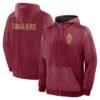 Cleveland Cavaliers Fanatics Back Door Cut Play Defender Full-Zip Hoodie - - Front View