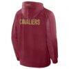 Cleveland Cavaliers Fanatics Back Door Cut Play Defender Full-Zip Hoodie - - Side View