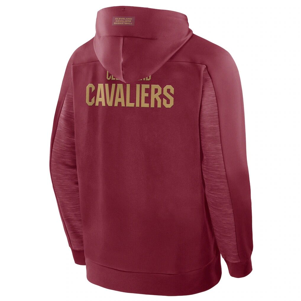 Cleveland Cavaliers Fanatics Back Door Cut Play Defender Full-Zip Hoodie – Wine