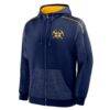 Denver Nuggets Fashion7 Back Door Cut Play Defender Full-Zip Hoodie - Navy - Alt1