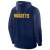Denver Nuggets Fashion7 Back Door Cut Play Defender Full-Zip Hoodie - Navy - Alt2