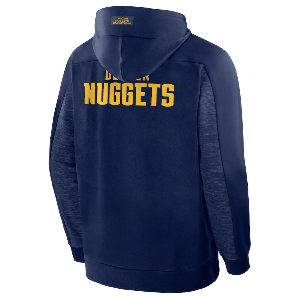 Denver Nuggets Fashion7 Back Door Cut Play Defender Full-Zip Hoodie