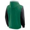 Boston Celtics Fanatics Half Court Shot Clock Fastbreak Hoodie - - Back View