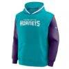 Charlotte Hornets Fashion7 Half Court Shot Clock Fastbreak Hoodie - - Alt1
