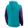 Charlotte Hornets Fashion7 Half Court Shot Clock Fastbreak Hoodie - - Alt2